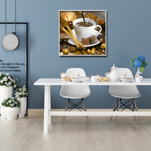 Load image into Gallery viewer, Pouring Coffee 30x30cm(canvas) full round drill diamond painting
