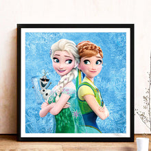 Load image into Gallery viewer, Ice Princess 30x30cm(canvas) full round drill diamond painting
