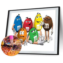 Load image into Gallery viewer, Chocolate 40x30cm(canvas) full round drill diamond painting
