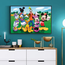 Load image into Gallery viewer, Mouse and Duck 50x40cm(canvas) full round drill diamond painting
