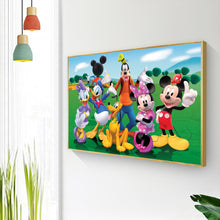 Load image into Gallery viewer, Mouse and Duck 50x40cm(canvas) full round drill diamond painting
