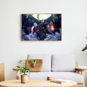 Grimace Skull 40x30cm(canvas) full round drill diamond painting