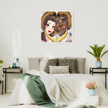 Load image into Gallery viewer, Princess Prince 30x30cm(canvas) full round drill diamond painting
