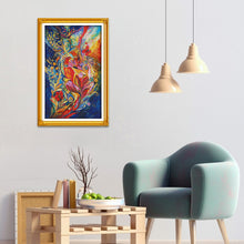 Load image into Gallery viewer, Peacock 14CT Stamped Cross Stitch Kit 53x82cm(canvas)
