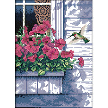 Load image into Gallery viewer, Hummer 14CT Stamped Cross Stitch Kit 21x30cm(canvas)
