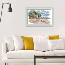 Load image into Gallery viewer, Outdoor 48x33cm(canvas) Printed canvas 14CT 2 Threads Cross stitch kits

