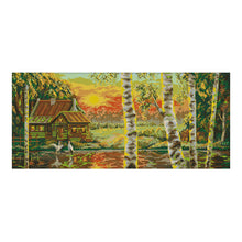 Load image into Gallery viewer, Golden Sunshine 52x27cm(canvas) Printed canvas 14CT 2 Threads Cross stitch kits
