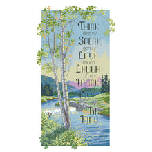 Load image into Gallery viewer, Landscape 50x31cm(canvas) Printed canvas 14CT 2 Threads Cross stitch kits
