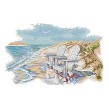 Load image into Gallery viewer, Landscape 41x28cm(canvas) Printed canvas 14CT 2 Threads Cross stitch kits
