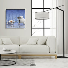 Load image into Gallery viewer, Funny Snowman 30x30cm(canvas) full round drill diamond painting
