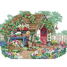 Load image into Gallery viewer, Scenery Picture 44x33cm(canvas) Printed canvas 14CT 2 Threads Cross stitch kits
