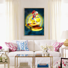 Load image into Gallery viewer, Anime Characters Mario 30x40cm(canvas) full round drill diamond painting
