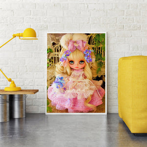 Cartoon Doll 30x40cm(canvas) full round drill diamond painting