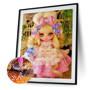 Cartoon Doll 30x40cm(canvas) full round drill diamond painting