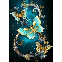 Load image into Gallery viewer, Butterfly 30x40cm(canvas) full round drill diamond painting
