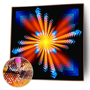 Colorful Arrows 30x30cm(canvas) full round drill diamond painting