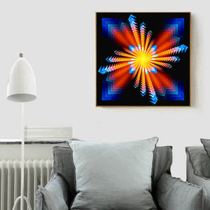 Colorful Arrows 30x30cm(canvas) full round drill diamond painting