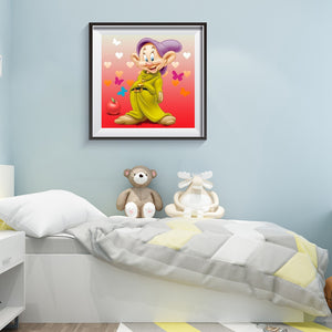 Dwarfs 30x30cm(canvas) full round drill diamond painting