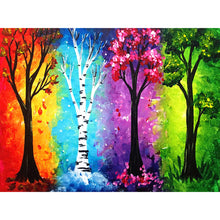 Load image into Gallery viewer, Four Seasons Tree 50x40cm(canvas) full round drill diamond painting
