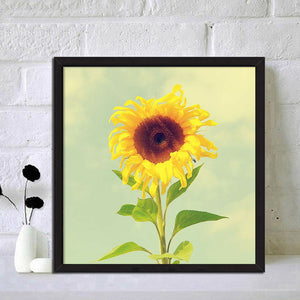 Positive Sunflower 30x30cm(canvas) full round drill diamond painting