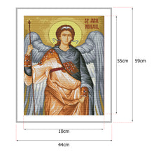 Load image into Gallery viewer, Religious Figure 6 44*59cm(canvas) 14CT 2 Threads Cross Stitch kit
