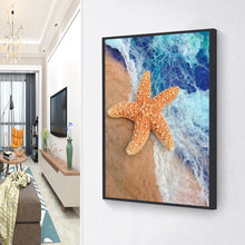Load image into Gallery viewer, Sea Star 40x50cm(canvas) full square drill diamond painting
