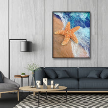 Load image into Gallery viewer, Sea Star 40x50cm(canvas) full square drill diamond painting
