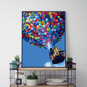 Balloon 40x50cm(canvas) full square drill diamond painting
