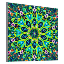 Load image into Gallery viewer, Mandala 30x30cm(canvas) special shaped drill diamond painting
