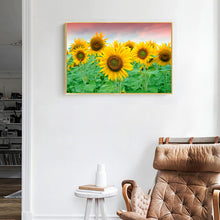 Load image into Gallery viewer, Sunflower 40x30cm(canvas) full round drill diamond painting
