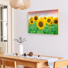 Load image into Gallery viewer, Sunflower 40x30cm(canvas) full round drill diamond painting
