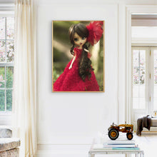 Load image into Gallery viewer, Princess Doll 30x40cm(canvas) full round drill diamond painting
