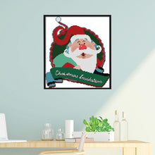 Load image into Gallery viewer, Merry Christmas 29*26cm(canvas) 14CT 2 Threads Cross Stitch kit

