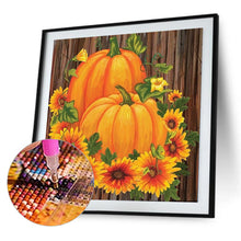 Load image into Gallery viewer, Sunflower Pumpkin 30x30cm(canvas) full round drill diamond painting
