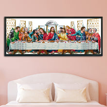 Load image into Gallery viewer, The Last Dinner 77*35cm(canvas) 14CT 2 Threads Cross Stitch kit
