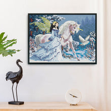 Load image into Gallery viewer, RA320 Fairy Cartoon Horse 62*51cm(canvas) 14CT 2 Threads Cross Stitch kit
