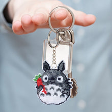 Load image into Gallery viewer, Carrot Cat Beaded Embroidery Key Ring Car Backpack Pendant Handcraft (Y062)
