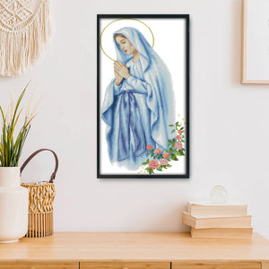 Virgin Mary 57*31cm(canvas) 14CT 2 Threads Cross Stitch kit