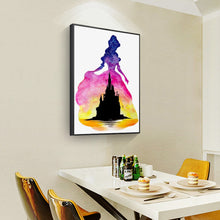 Load image into Gallery viewer, Cartoon Princess Castle 30x40cm(canvas) full round drill diamond painting
