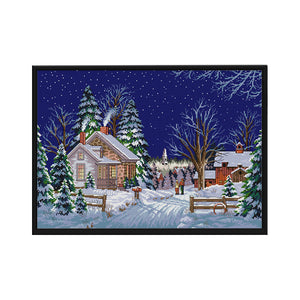 Scenery Landscape F758 Country 54*41cm(canvas) 14CT 2 Threads Cross Stitch kit