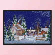 Load image into Gallery viewer, Scenery Landscape F758 Country 54*41cm(canvas) 14CT 2 Threads Cross Stitch kit
