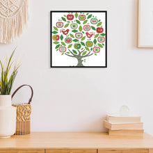 Load image into Gallery viewer, Apple Tree 29*28cm(canvas) 14CT 2 Threads Cross Stitch kit

