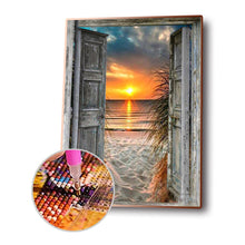 Load image into Gallery viewer, Sunrise Outside 30x40cm(canvas) full round drill diamond painting
