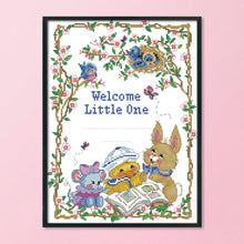 Load image into Gallery viewer, Certificate 14CT Stamped Cross Stitch Kit 35x28cm(canvas)
