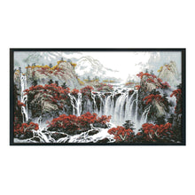 Load image into Gallery viewer, Landscape 14CT Stamped Cross Stitch Kit 64x41cm(canvas)
