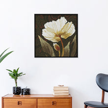 Load image into Gallery viewer, White Flower 14CT Stamped Cross Stitch Kit 33x33cm(canvas)
