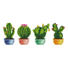 Load image into Gallery viewer, Plants 14CT Stamped Cross Stitch Kit 34x16cm(canvas)
