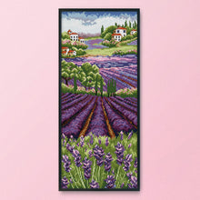 Load image into Gallery viewer, Landscape 14CT Stamped Cross Stitch Kit 21x45cm(canvas)
