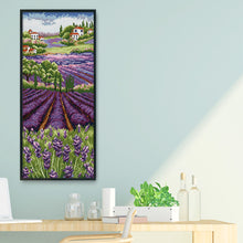 Load image into Gallery viewer, Landscape 14CT Stamped Cross Stitch Kit 21x45cm(canvas)
