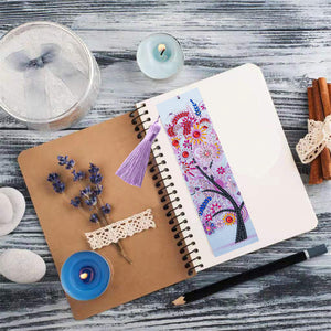 Special Shaped 5D DIY Cartoon Diamond Painting Bookmark (Tree - AA248)